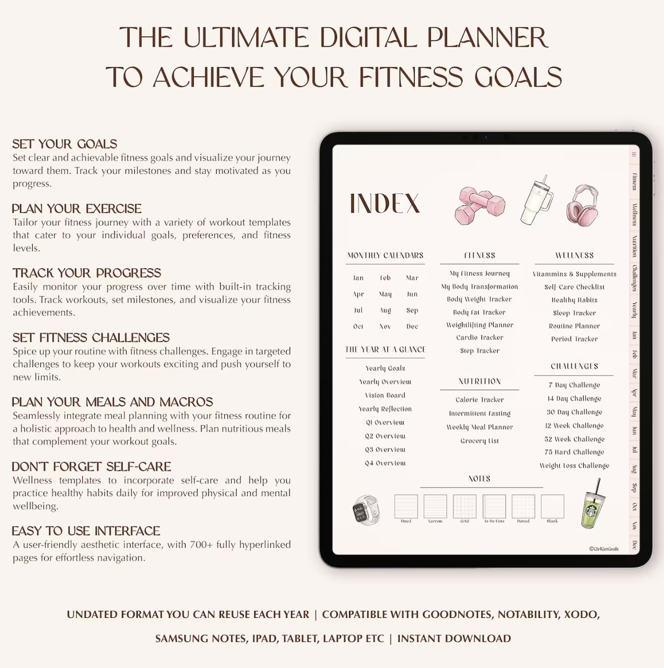 Premium digital Coaching & Lifestyle Program